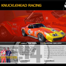 Business Website Design Long Island & Business Website Developer Long Island GreatWebsitesNow.com  Client  for Design: Knucklehead Racing. One of 3 proposal mockups for Profassional Racing Team , Canadian Circuit. Designed by Graphics Design Team Long Island for GreatWebsitesNow.com, Long Island NY.